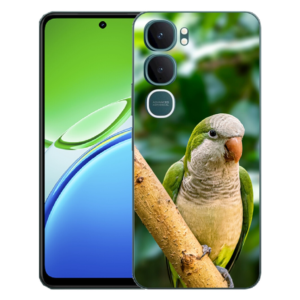 mmCase géltok a Vivo Y21d-hez – papagáj és szerzetes
