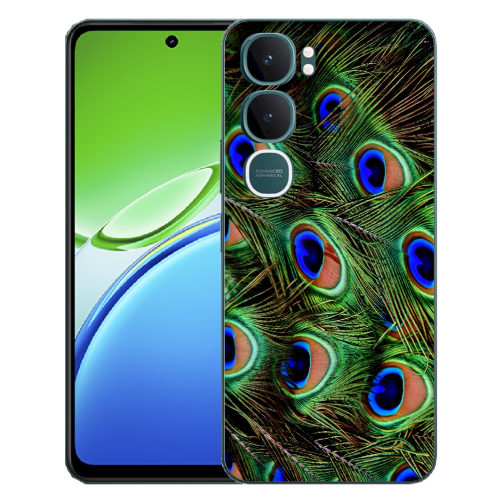 mmCase géltok a Vivo Y21d-hez – páva toll