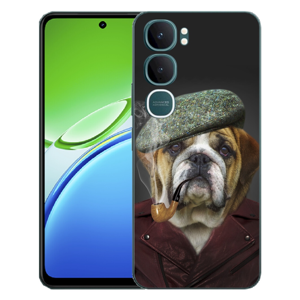 mmCase géltok a Vivo Y21d-hez – pipázó kutya