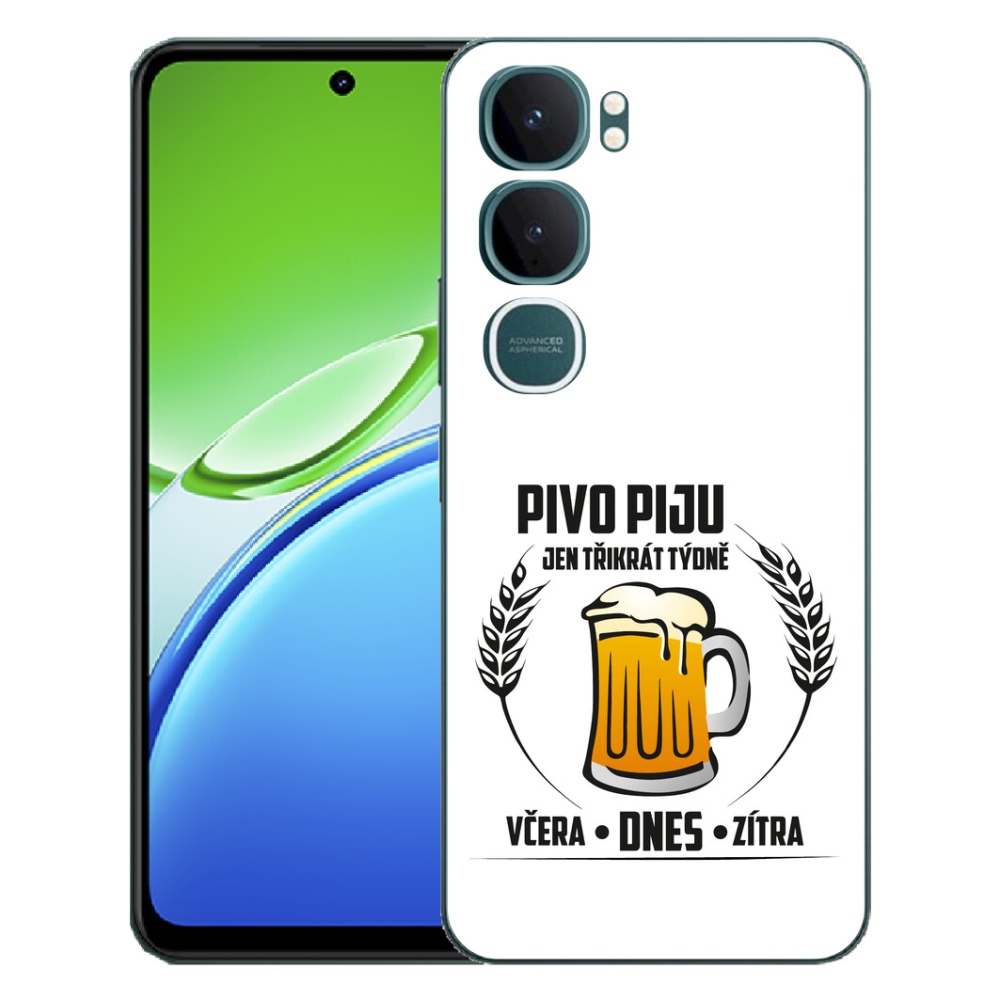 mmCase géltok a Vivo Y21d-hez – sörös motívum, fehér háttér