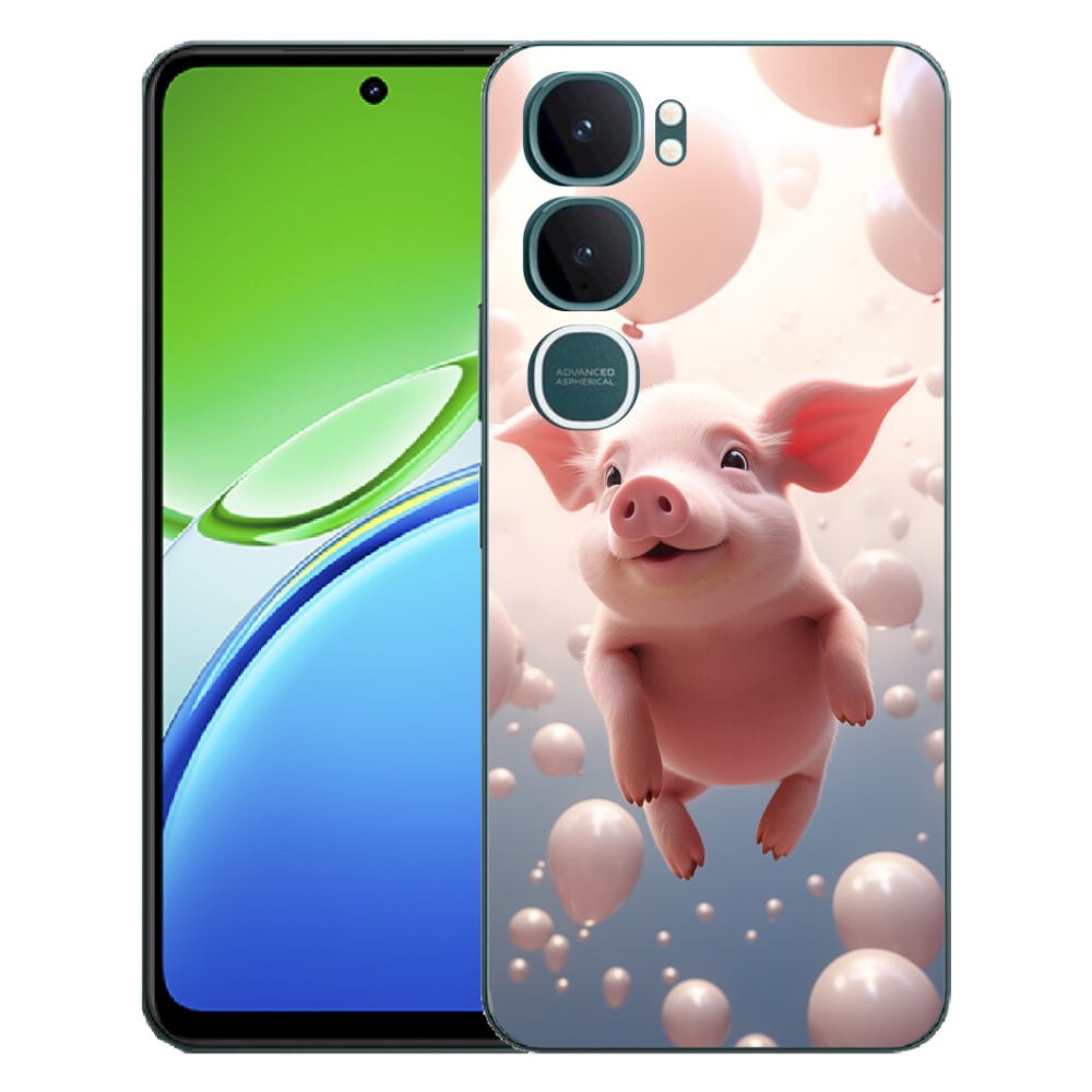 mmCase géltok a Vivo Y21d-hez – malacka léggömbökkel