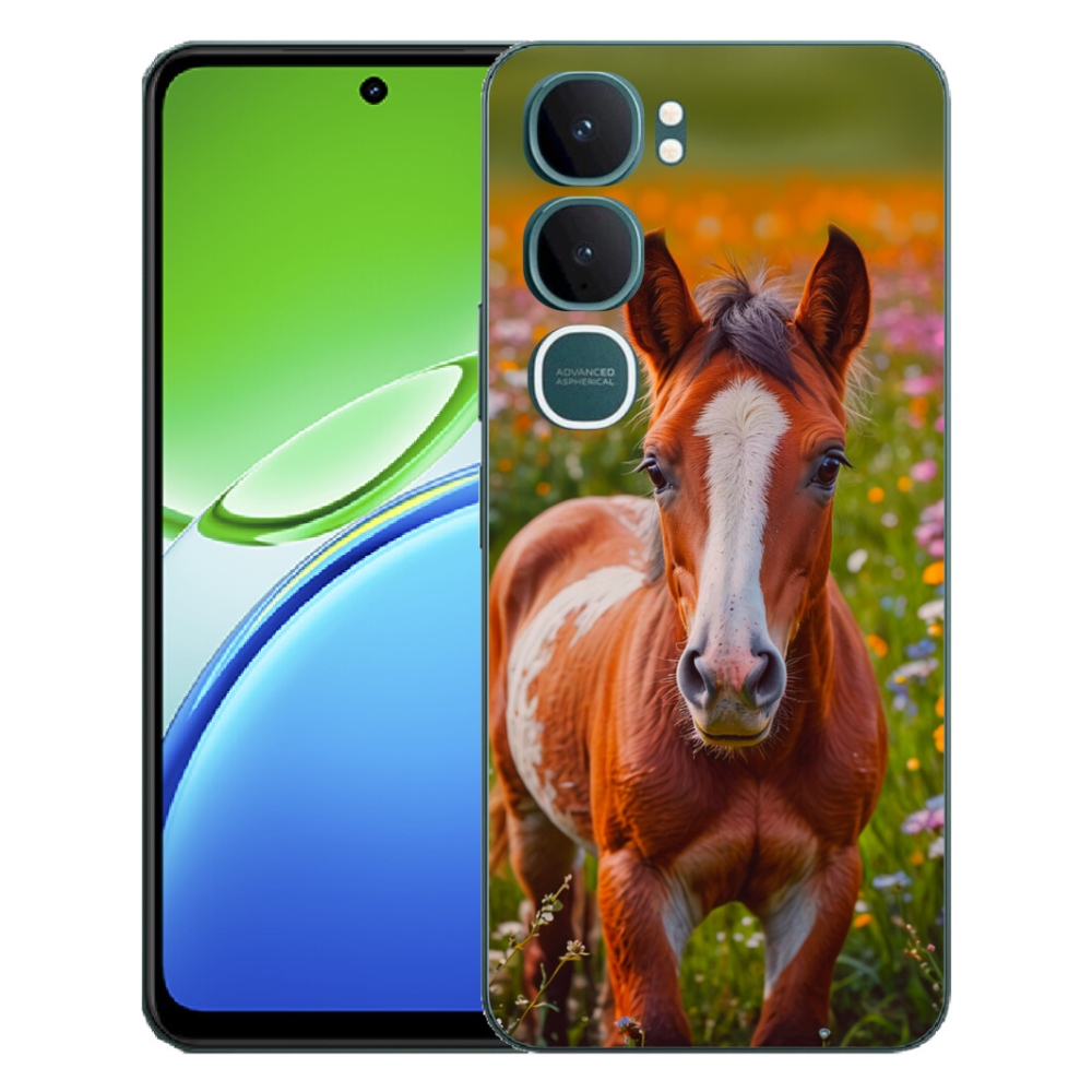 mmCase gél tok a Vivo Y21d-hez – aranyos csikó