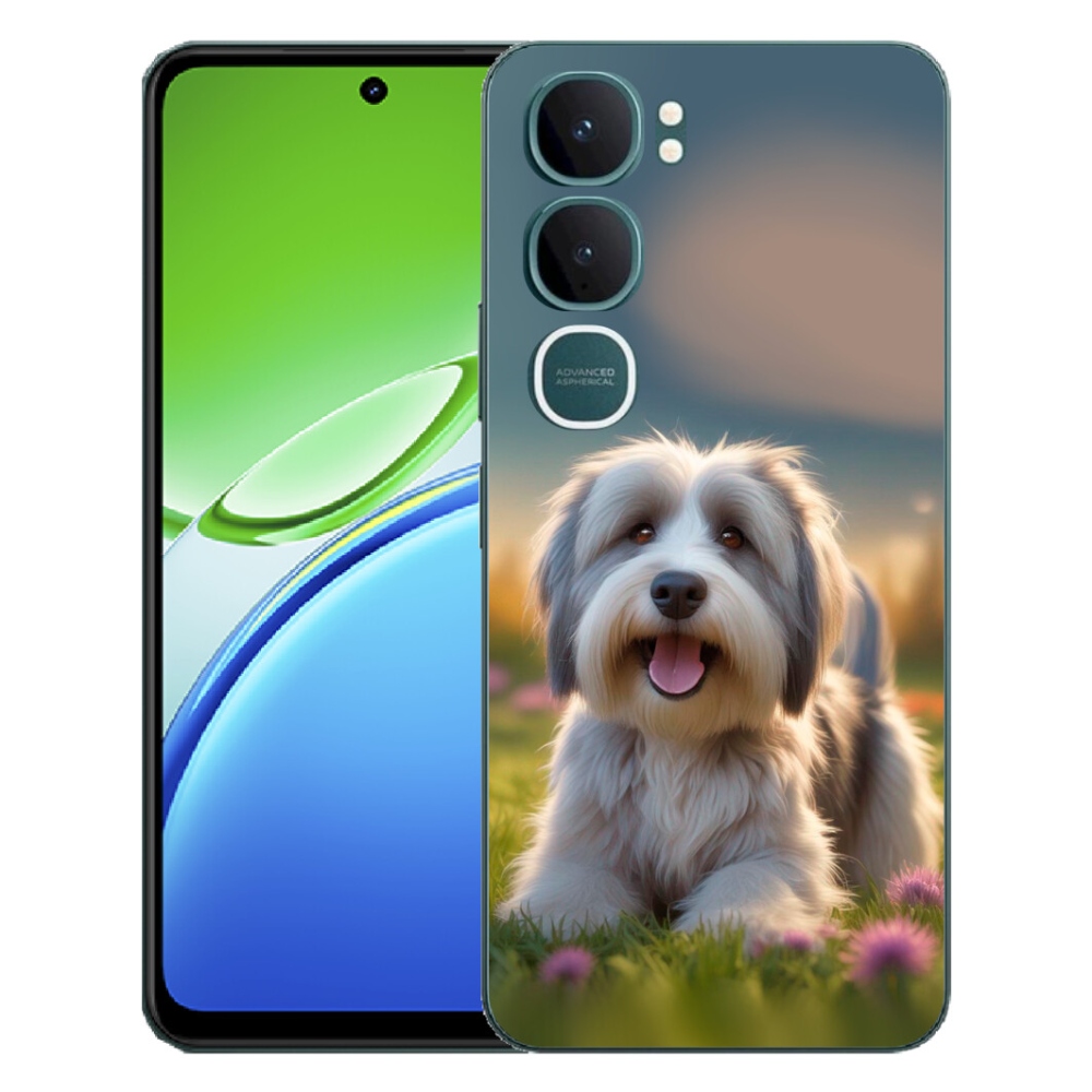 mmCase gél tok a Vivo Y21d-hez – aranyos havannai kutyus