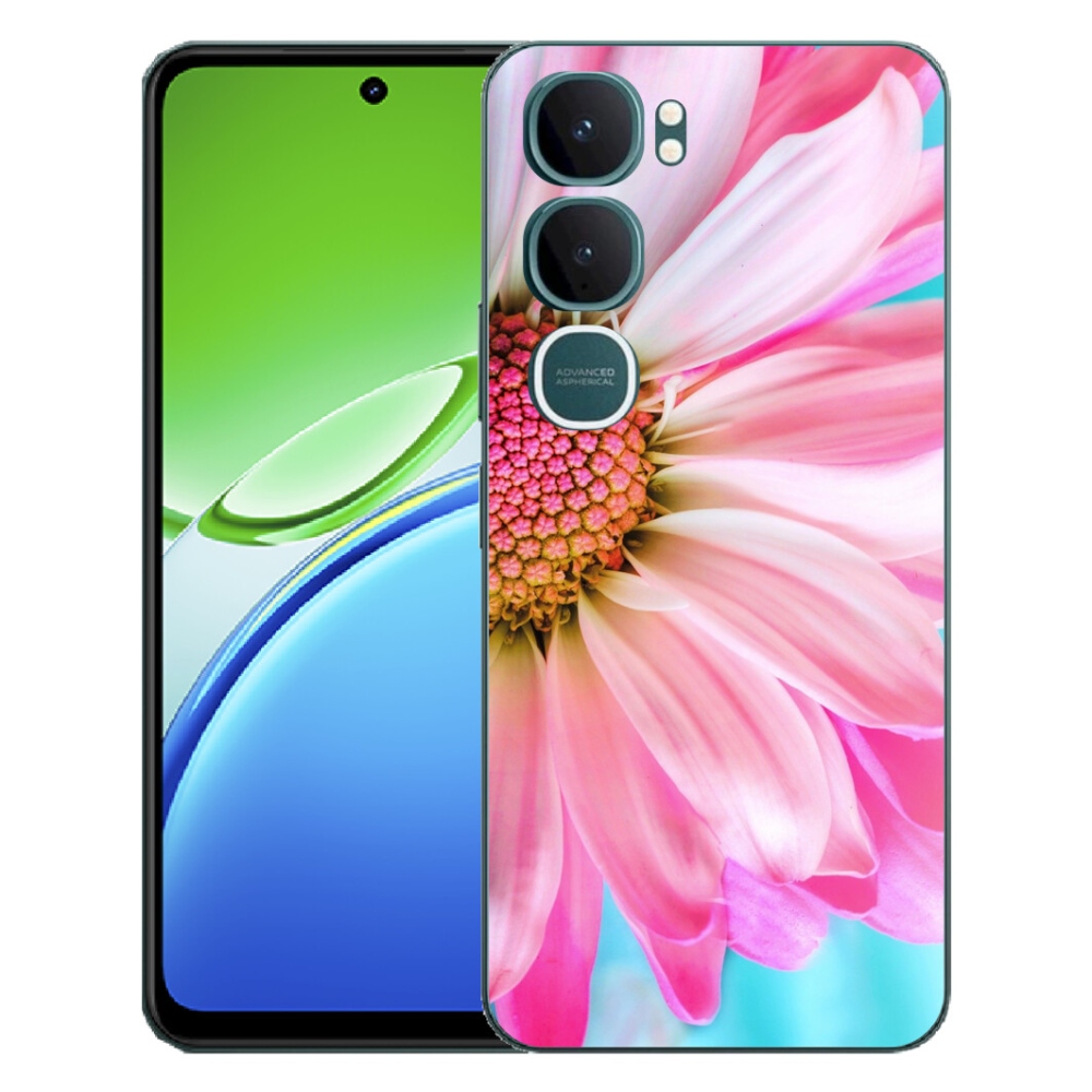 mmCase géltok a Vivo Y21d-hez – rózsaszín virág