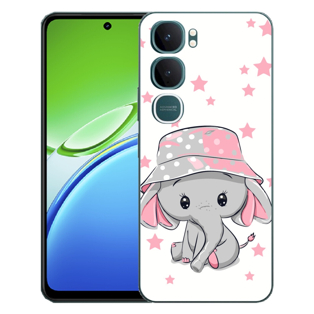 mmCase géltok a Vivo Y21d-hez – rózsaszín elefánt