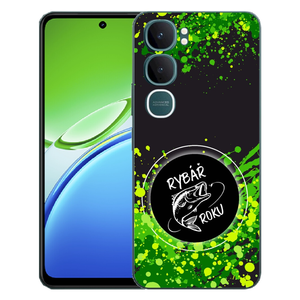 mmCase géltok a Vivo Y21d-hez – „Az év horgásza” fekete háttérrel
