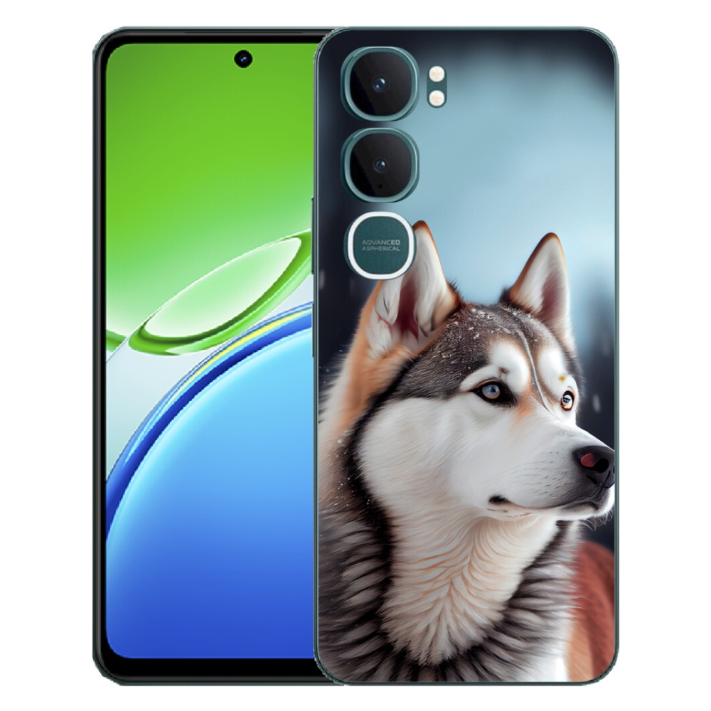 mmCase gél tok a Vivo Y21d-hez – szibériai husky