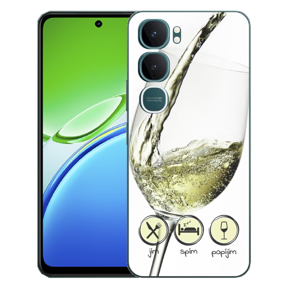 mmCase géltok a Vivo Y21d-hez – fehérboros pohár