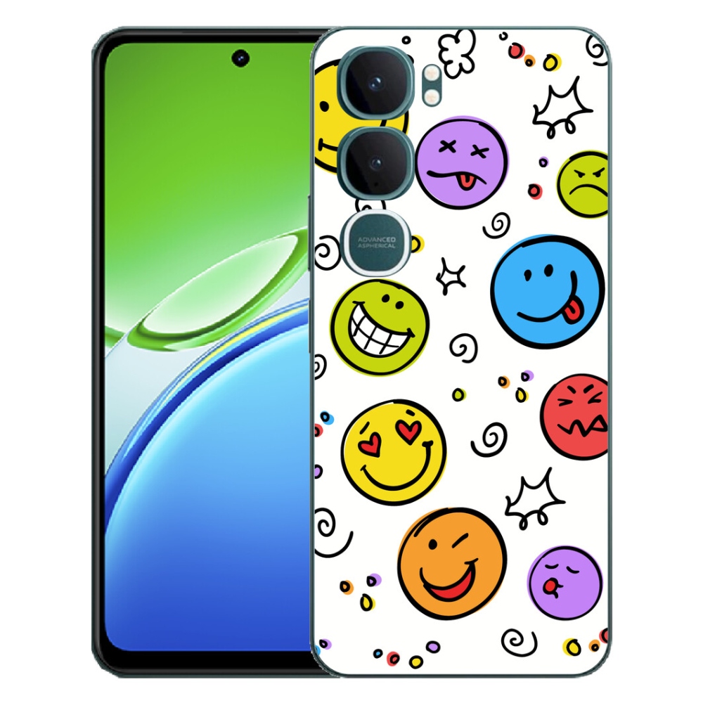 mmCase géltok a Vivo Y21d-hez – smiley-k