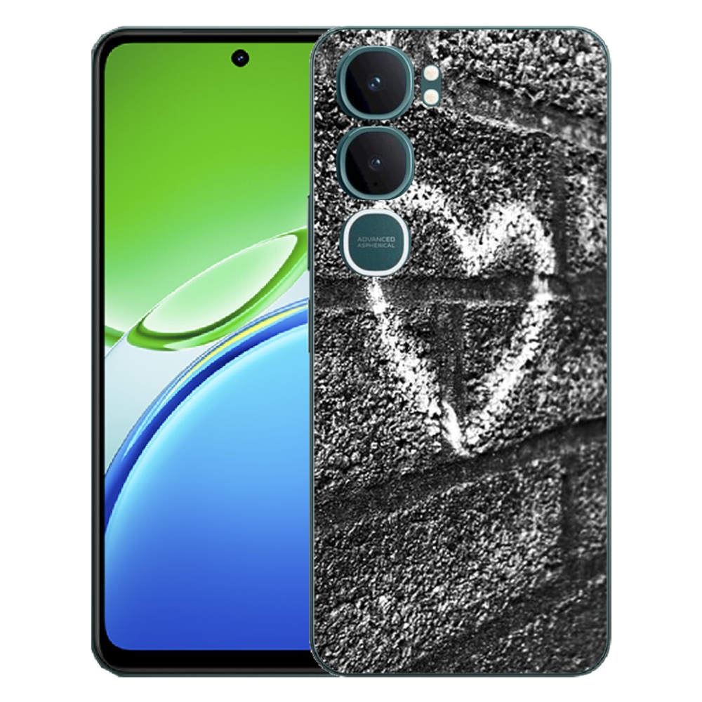 mmCase géltok a Vivo Y21d-hez – szív a falon