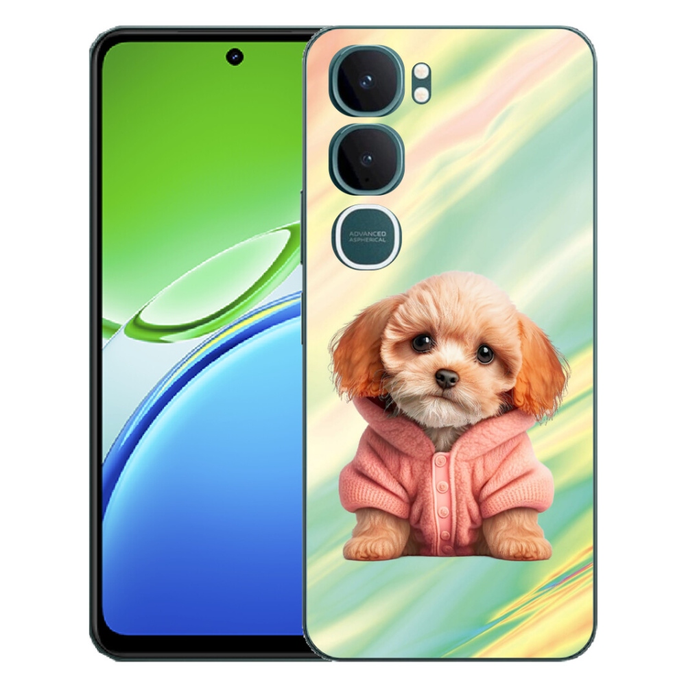 mmCase géltok a Vivo Y21d-hez – pulóveres kiskutya