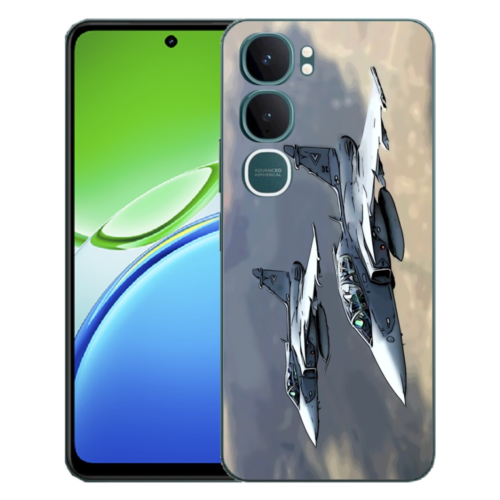 mmCase gél tok a Vivo Y21d-hez – vadászgépek