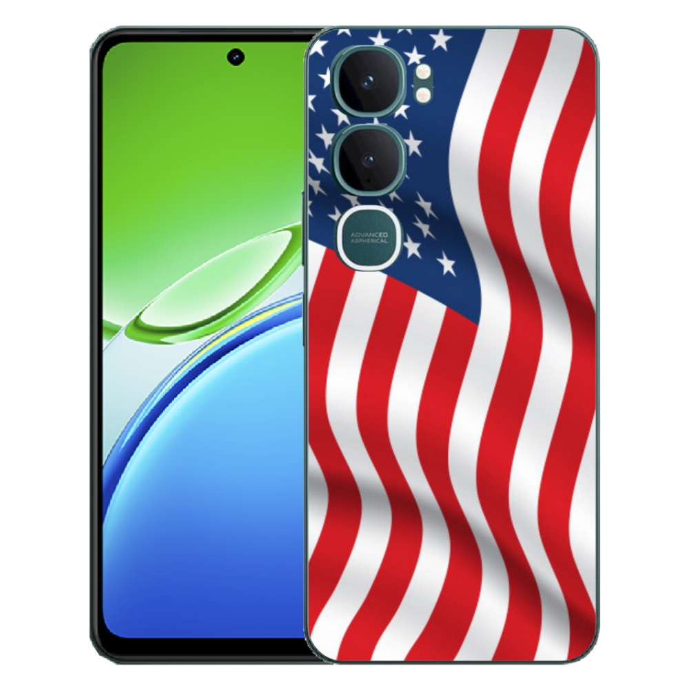 mmCase géltok a Vivo Y21d-hez – amerikai zászló