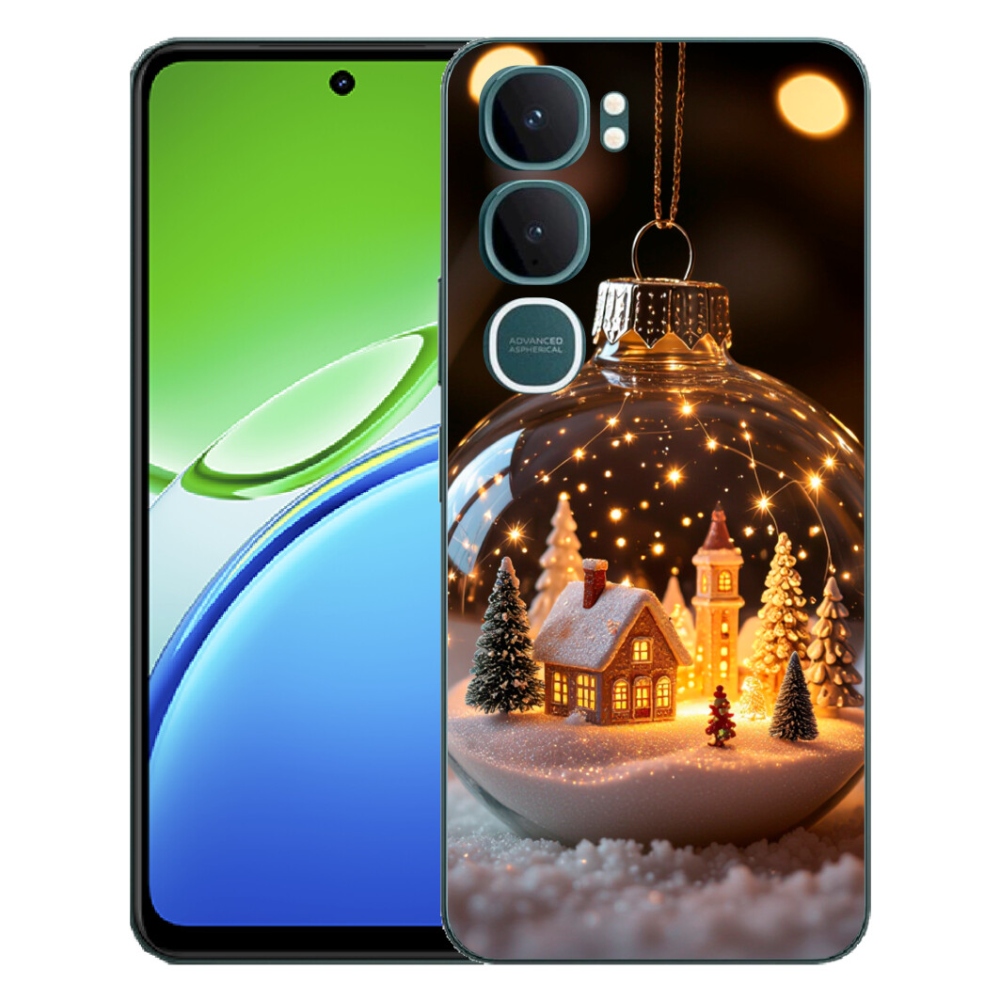 mmCase gél tok a Vivo Y21d-hez – karácsonyi gömb 3