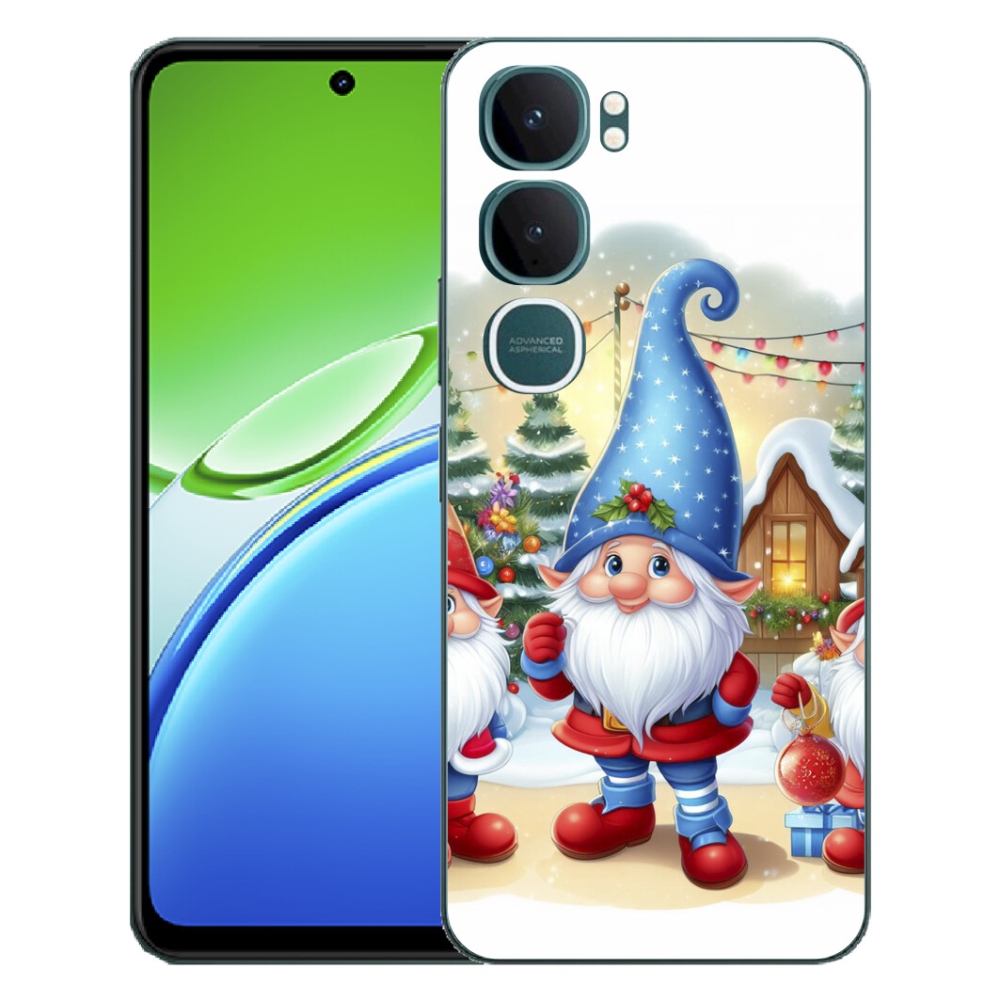 mmCase gél tok a Vivo Y21d-hez – karácsonyi manók