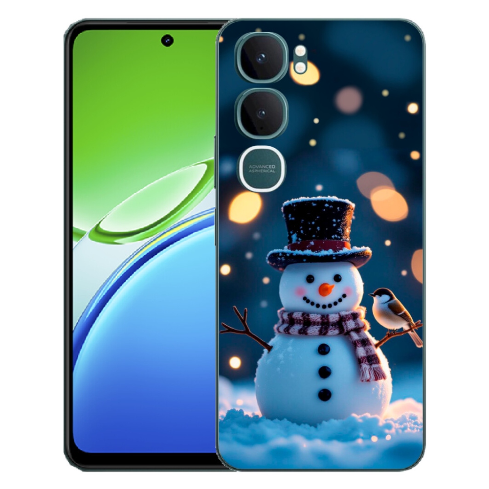 mmCase géltok a Vivo Y21d-hez – karácsonyi hóember