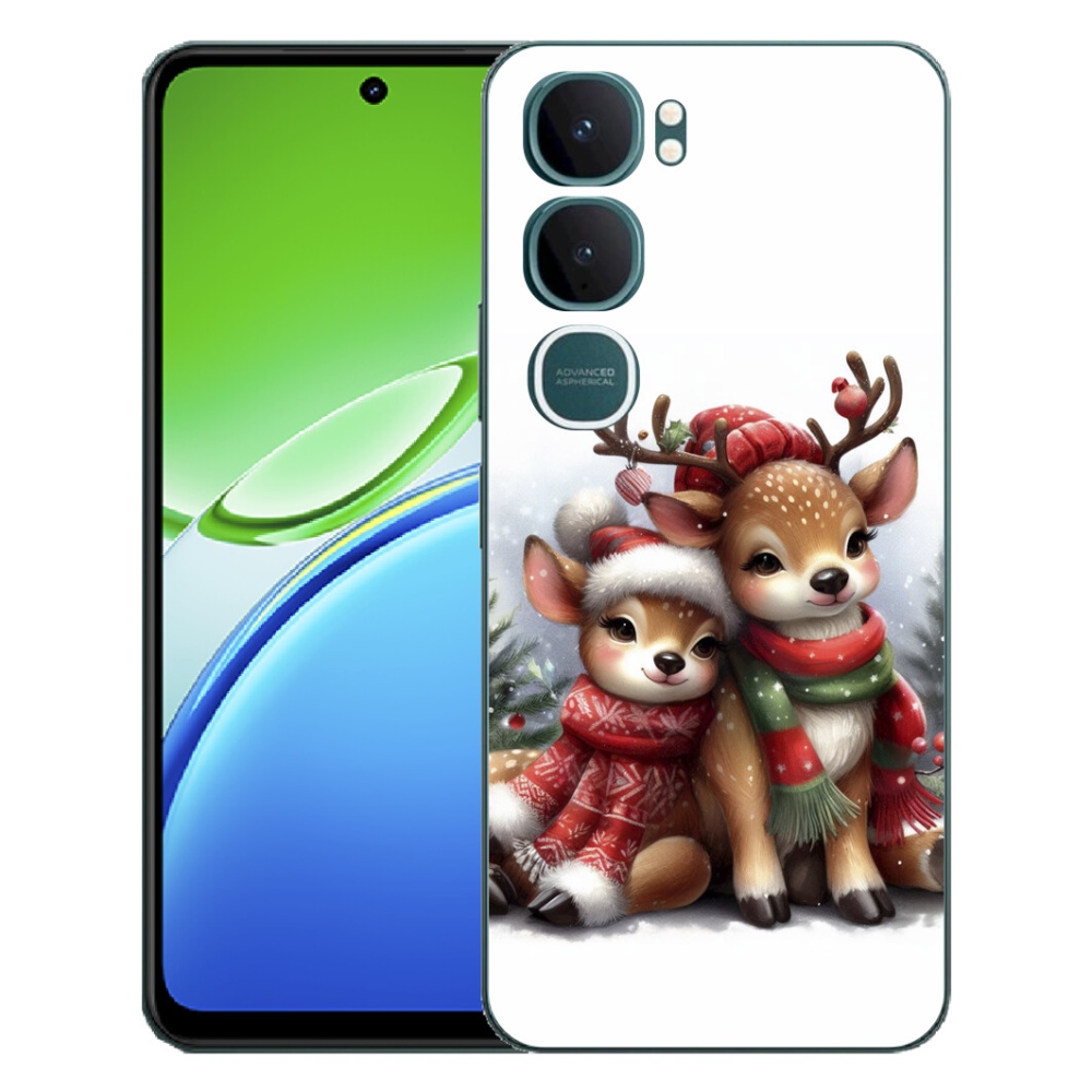 mmCase géltok a Vivo Y21d-hez – karácsonyi rénszarvasok