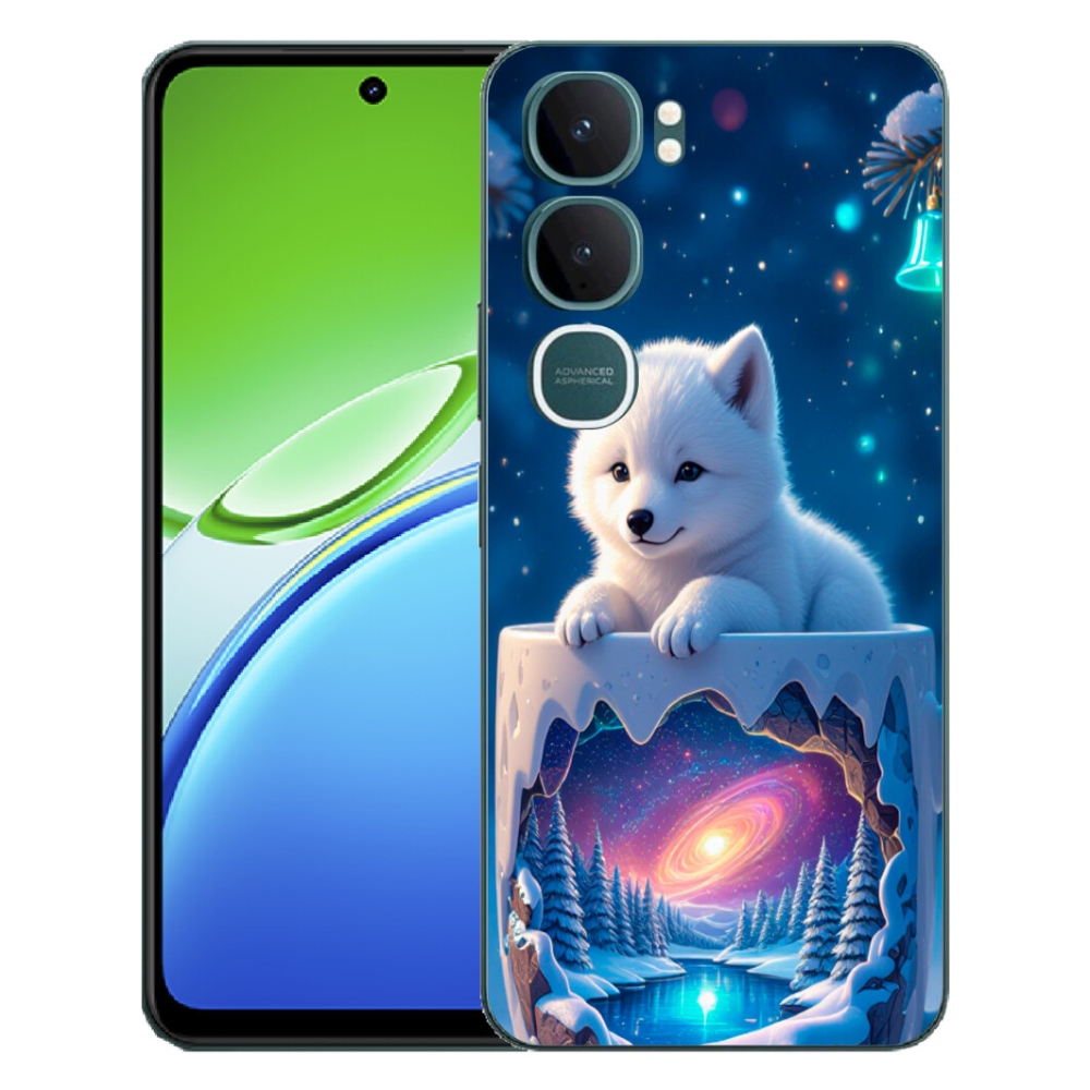 mmCase géltok a Vivo Y21d-hez – karácsonyi kiskutya