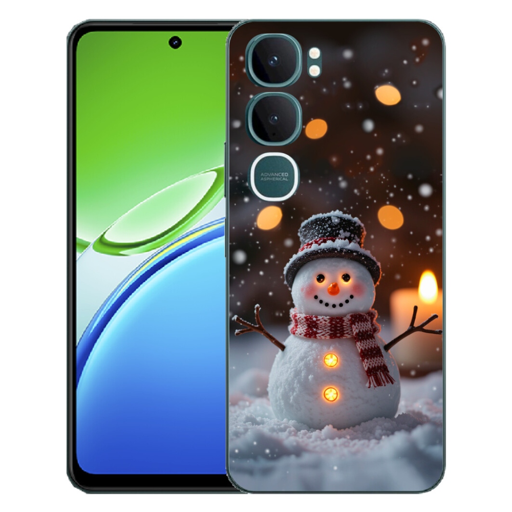 mmCase géltok a Vivo Y21d-hez – vidám hóember