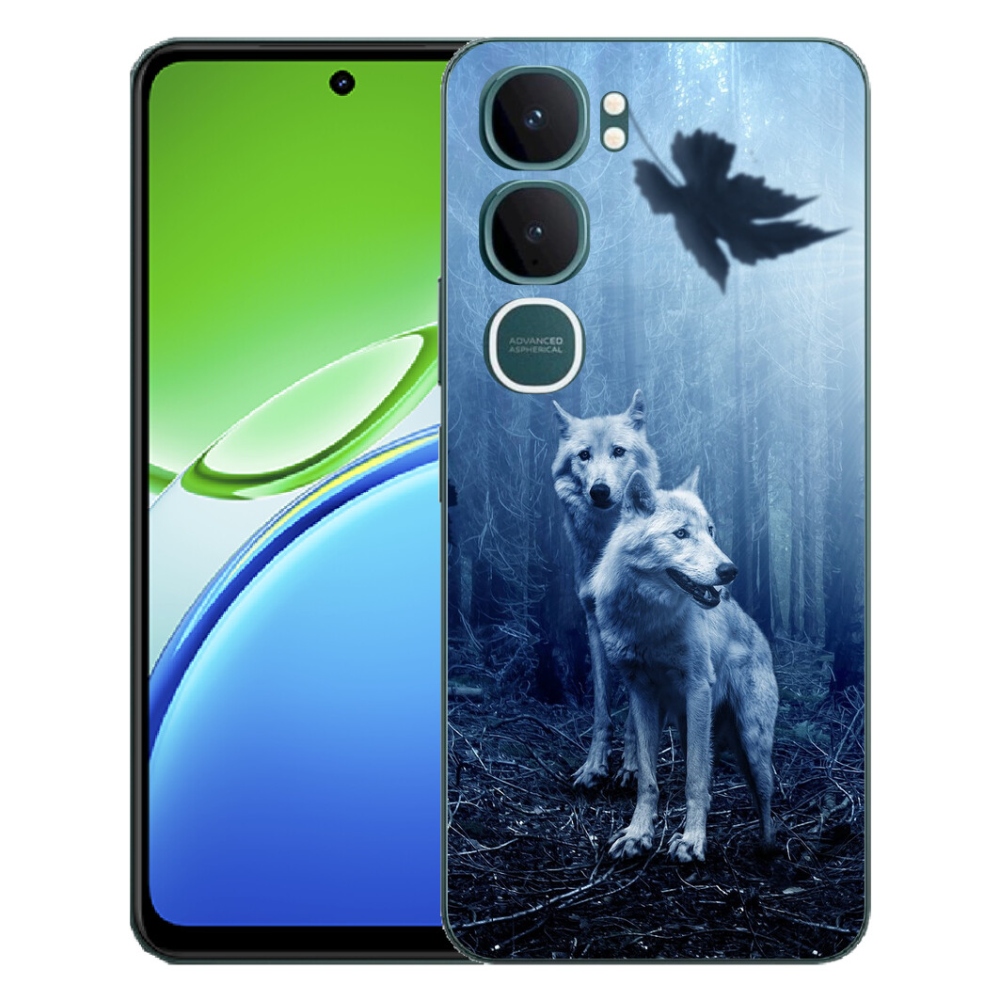 mmCase géltok a Vivo Y21d-hez – farkasok az erdőben