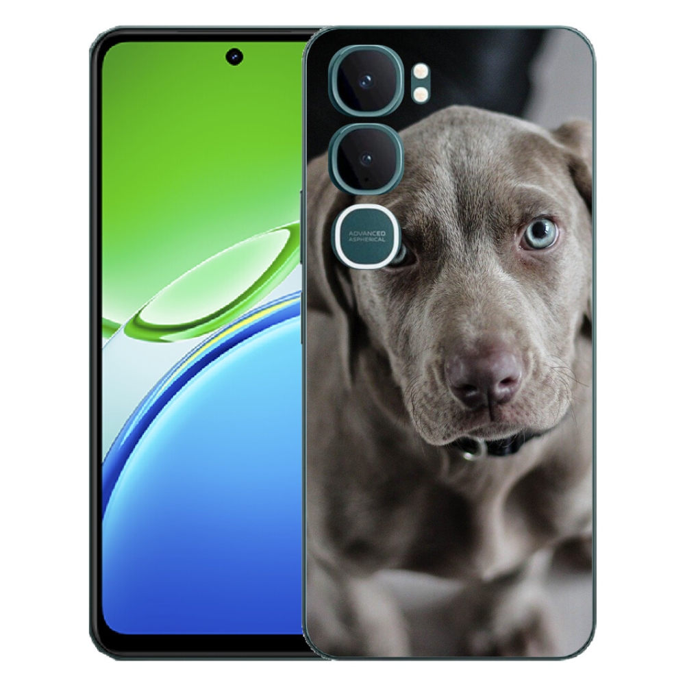 mmCase gél tok a Vivo Y21d-hez – weimari vizsla