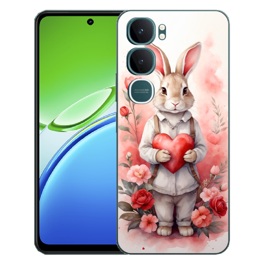 mmCase géltok a Vivo Y21d-hez – nyuszi szívecskével