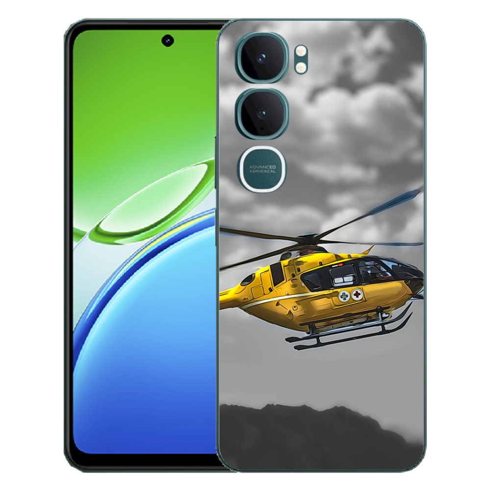 mmCase géltok a Vivo Y21d-hez – sárga helikopter