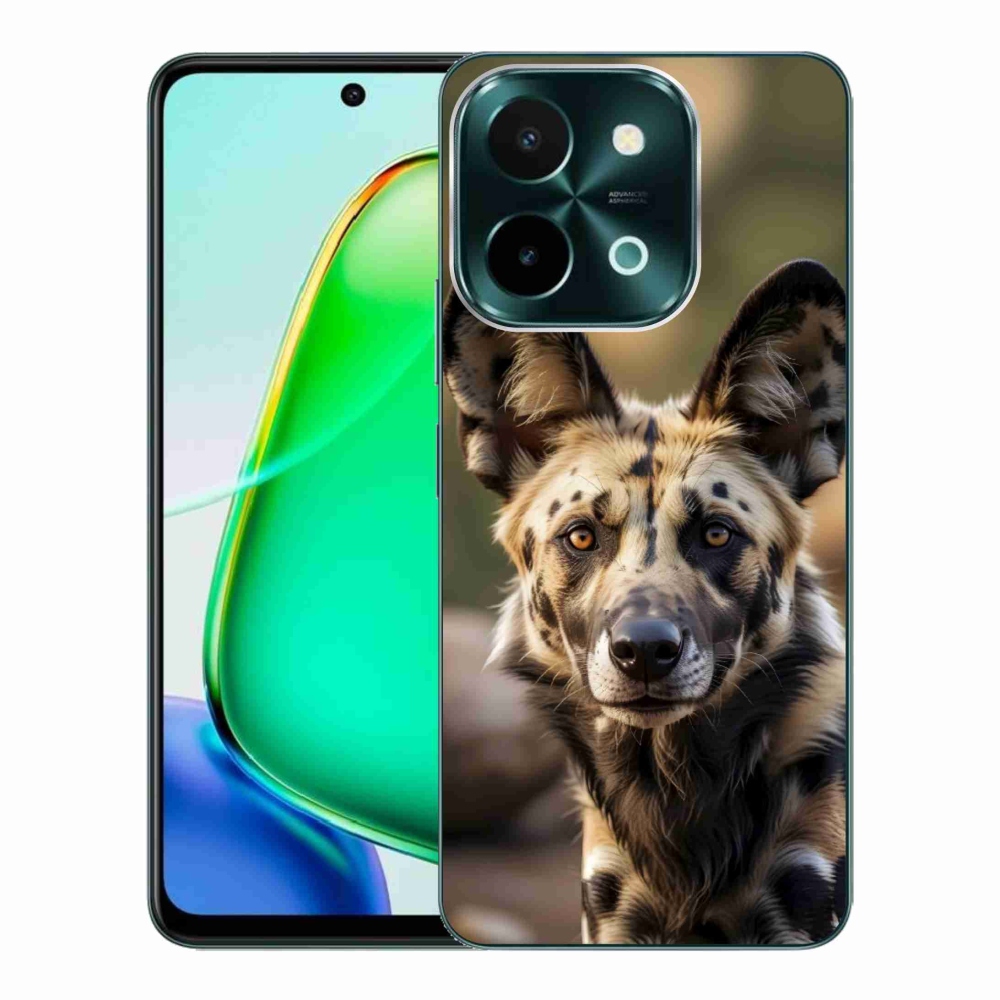 mmCase gél tok a Vivo Y28-hoz – afrikai vadkutya