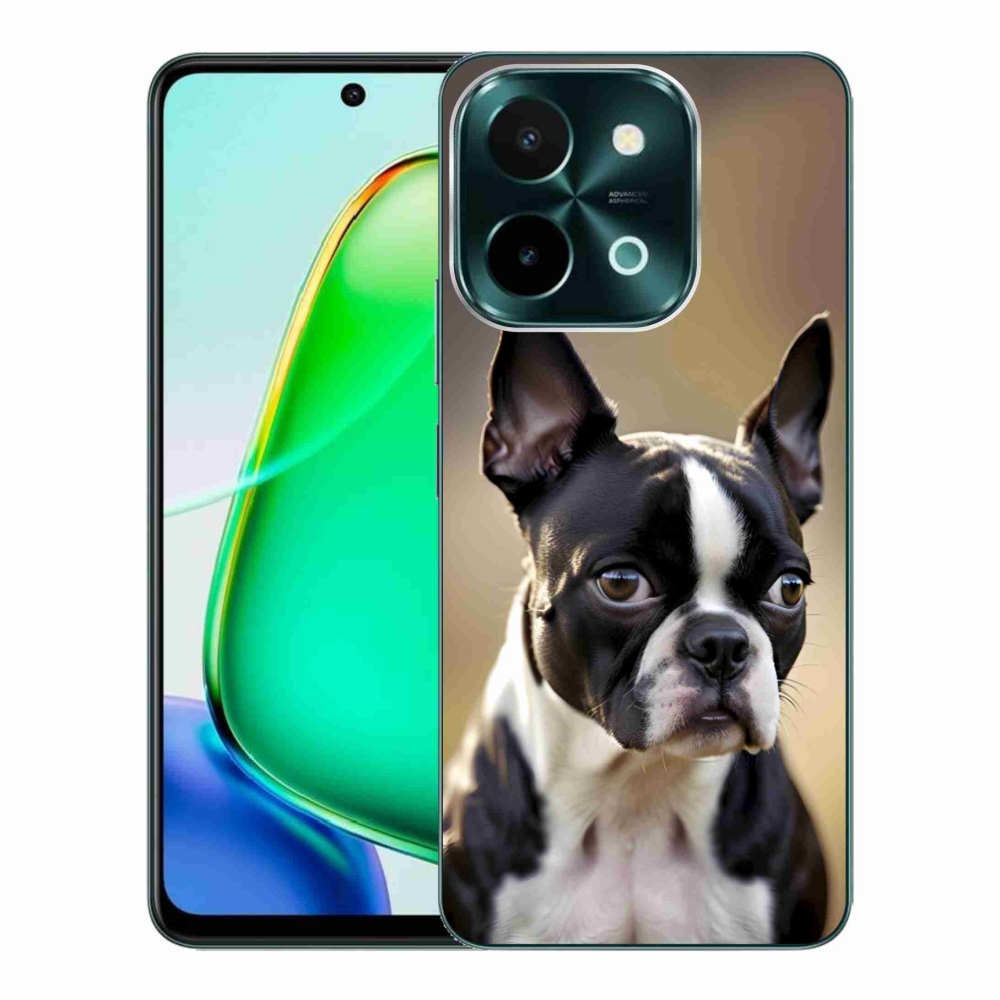mmCase gél tok a Vivo Y28-hoz – bostoni terrier