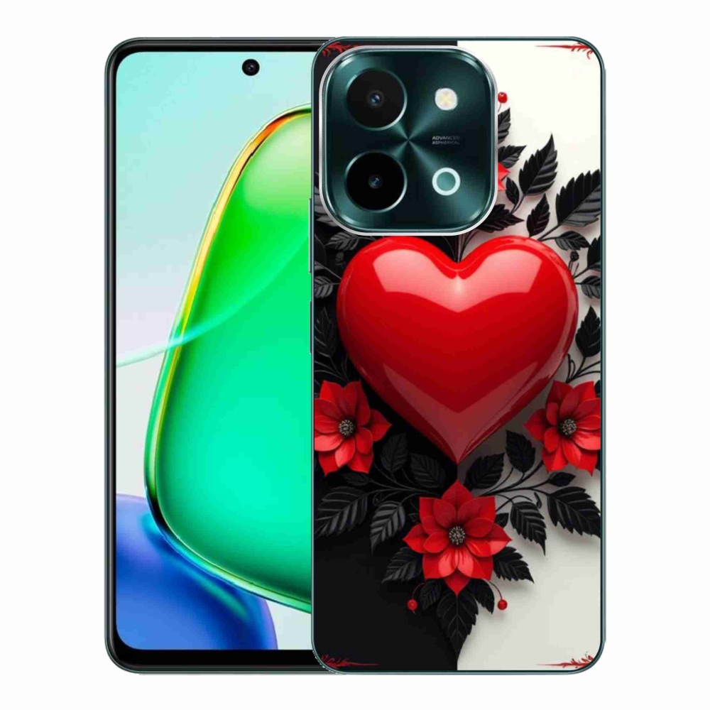 mmCase géltok a Vivo Y28-hoz – piros szív