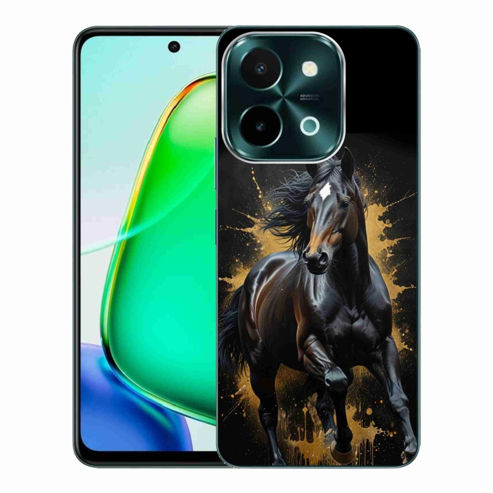 mmCase géltok a Vivo Y28-hoz – elegáns fekete csődör