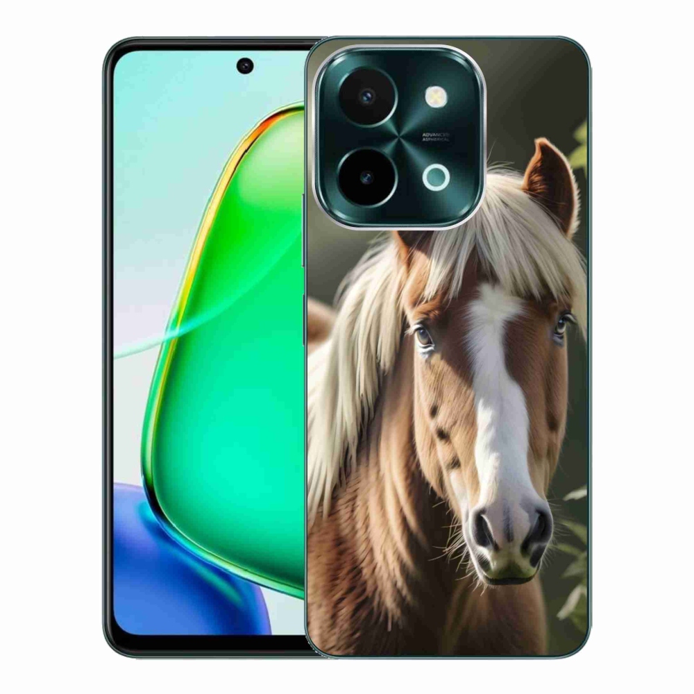 mmCase gél tok a Vivo Y28-hoz – világos sörényű ló