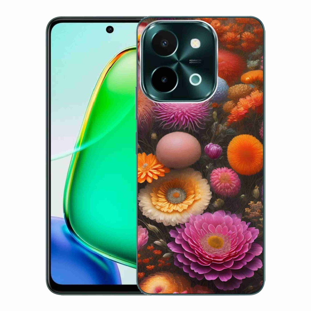 mmCase géltok a Vivo Y28-hoz – virágkompozíció