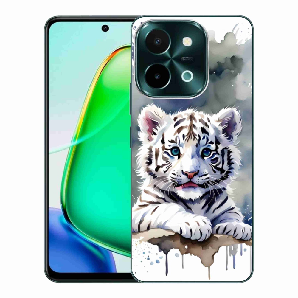 mmCase géltok a Vivo Y28-hoz – fehér tigris kölyök