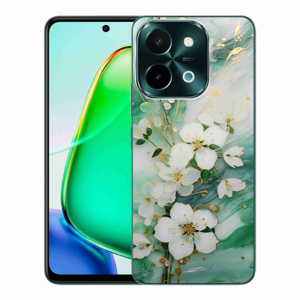mmCase gél tok a Vivo Y28-hoz – finom virágok
