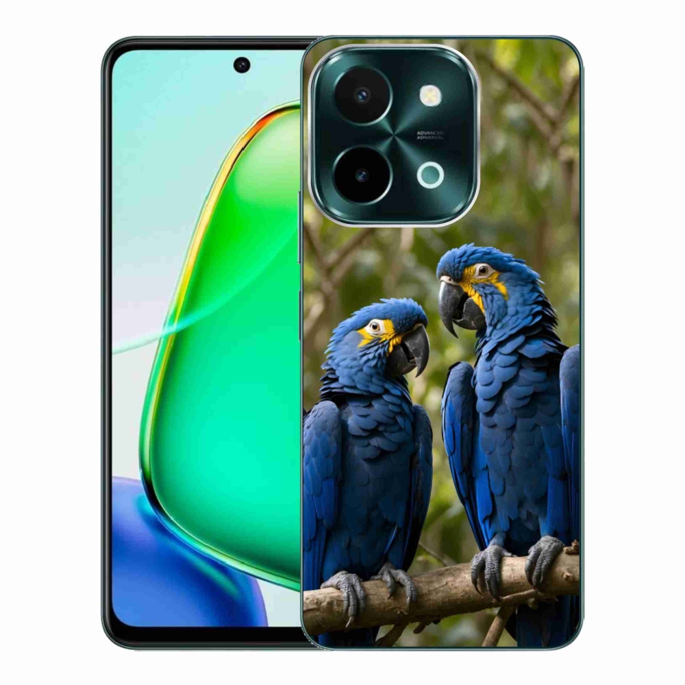 mmCase gélhuzat a Vivo Y28-hoz – papagáj-duó