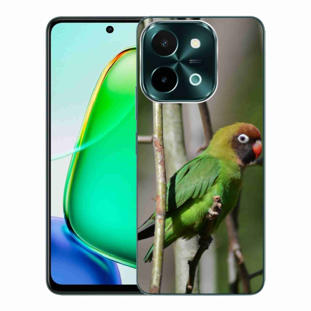 mmCase gélhuzat a Vivo Y28-hoz – agapornis papagáj