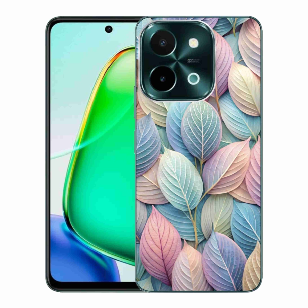 mmCase géltok a Vivo Y28-hoz – pasztell levelek