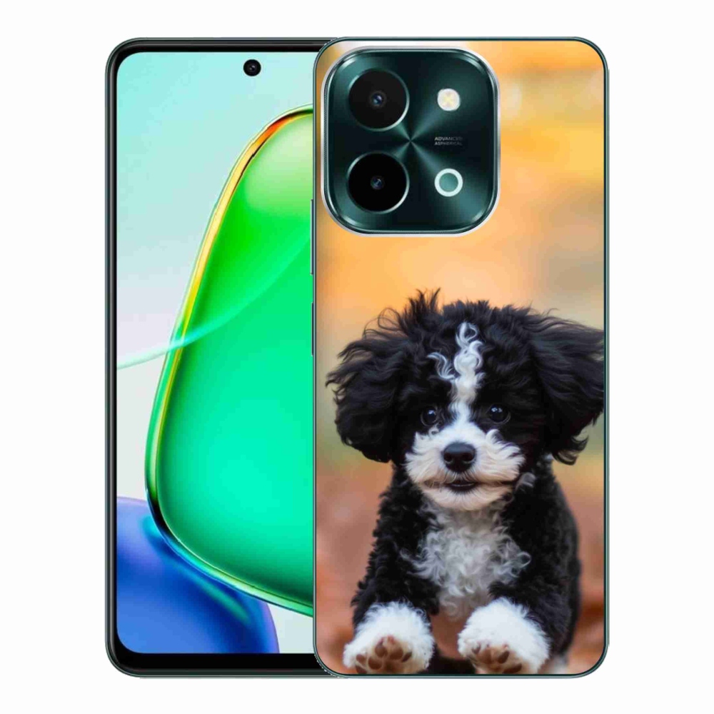 mmCase gél tok a Vivo Y28-hoz – aranyos kiskutya 2