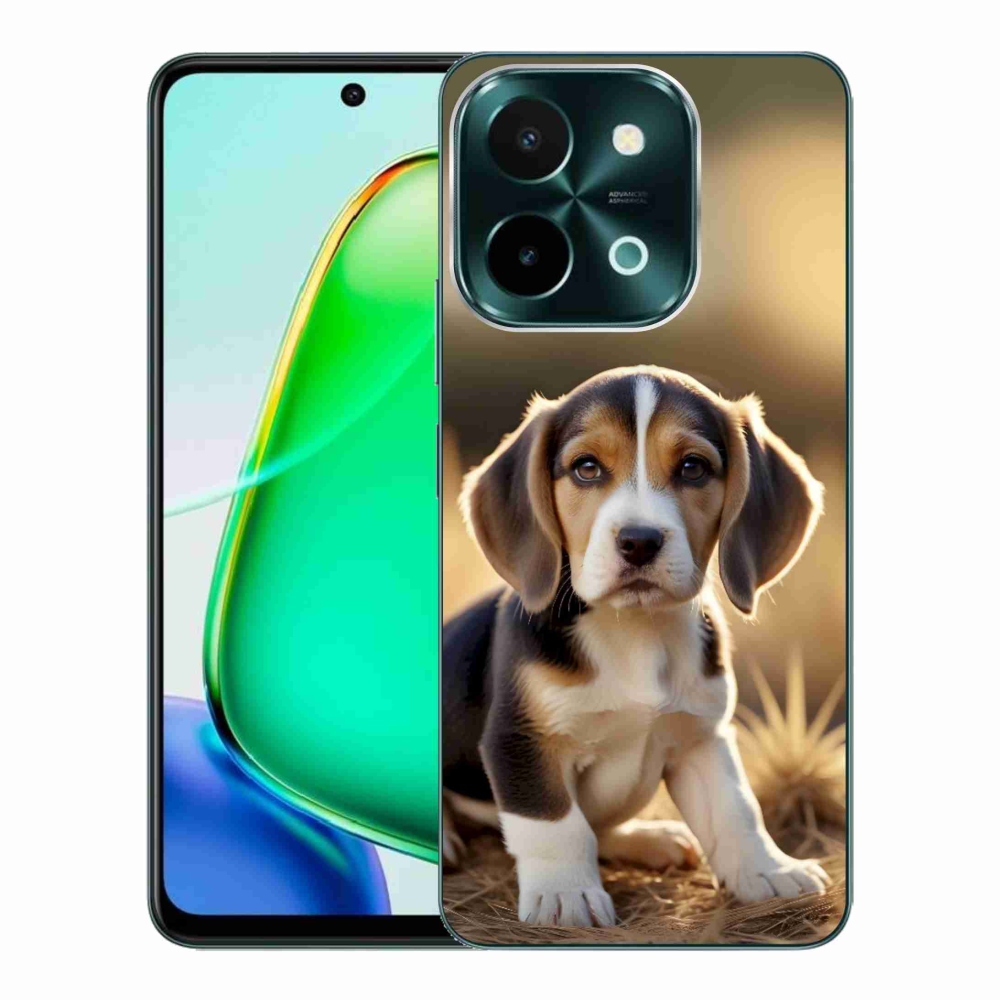 mmCase gél tok a Vivo Y28-hoz – aranyos beagle