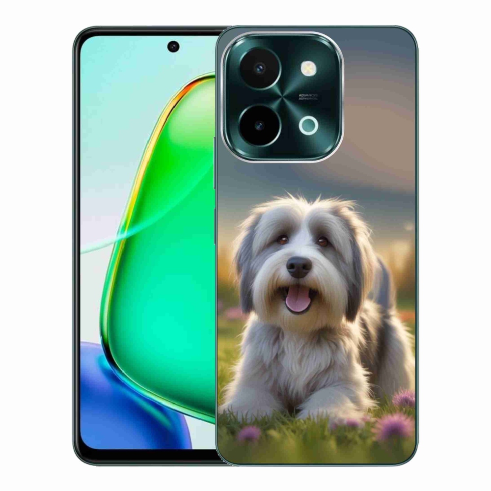 mmCase gél tok a Vivo Y28-hoz – aranyos havannai kutyus