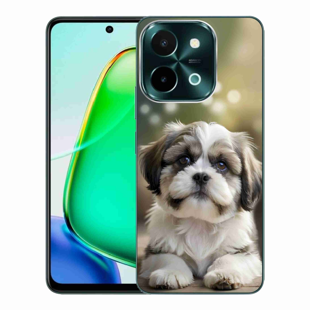 mmCase gél tok a Vivo Y28-hoz – aranyos shih-tzu