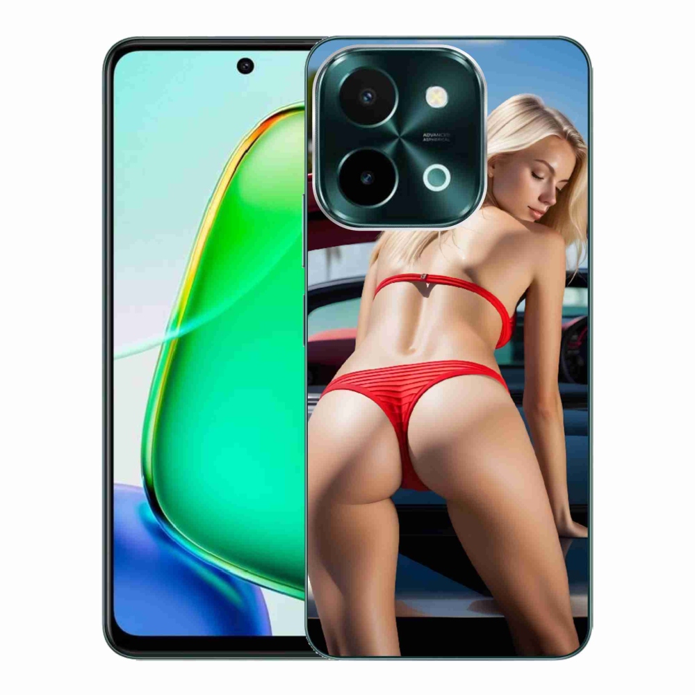 mmCase gélhuzat a Vivo Y28-hoz – szexi nő 2