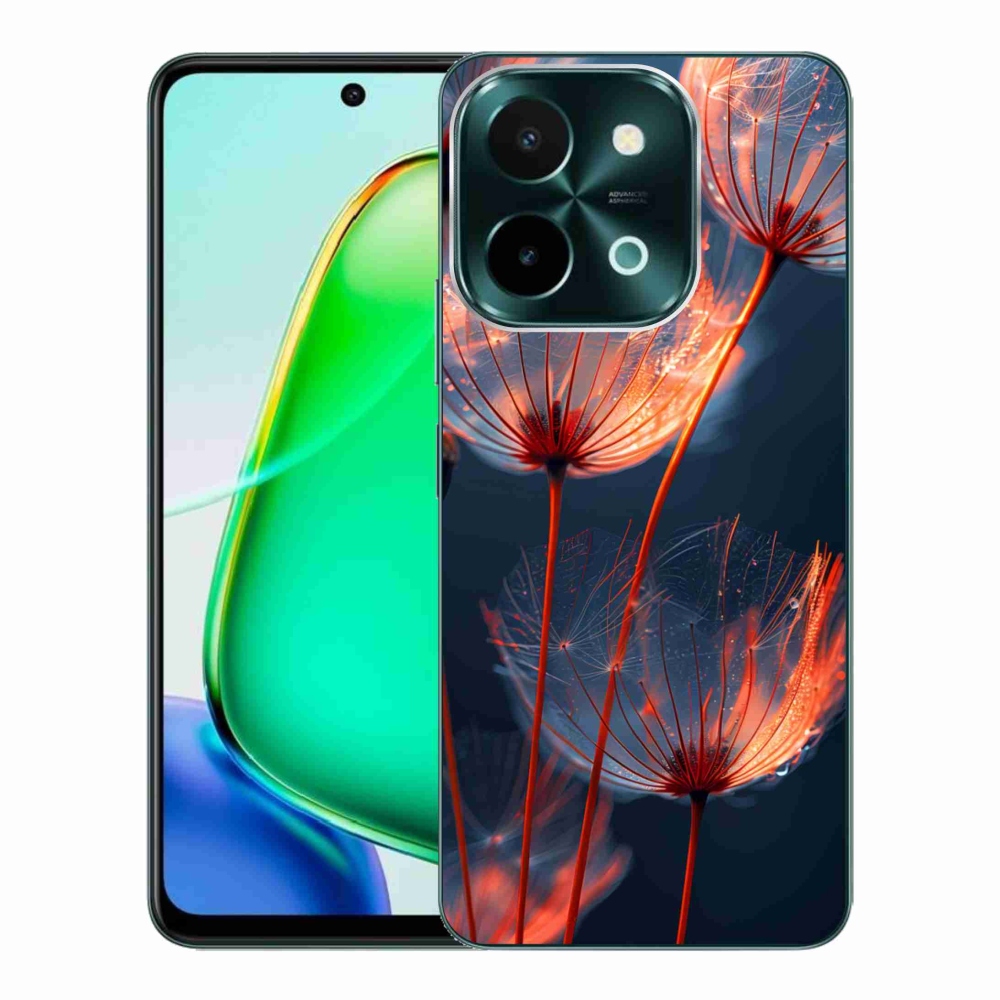 mmCase gél tok a Vivo Y28-hoz – világító szőrszálak