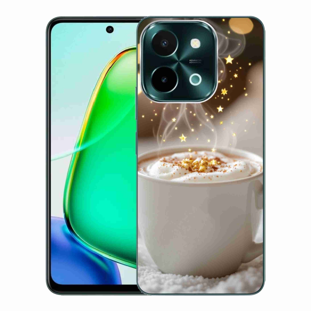 mmCase gél tok a Vivo Y28-hoz – karácsonyi forró ital
