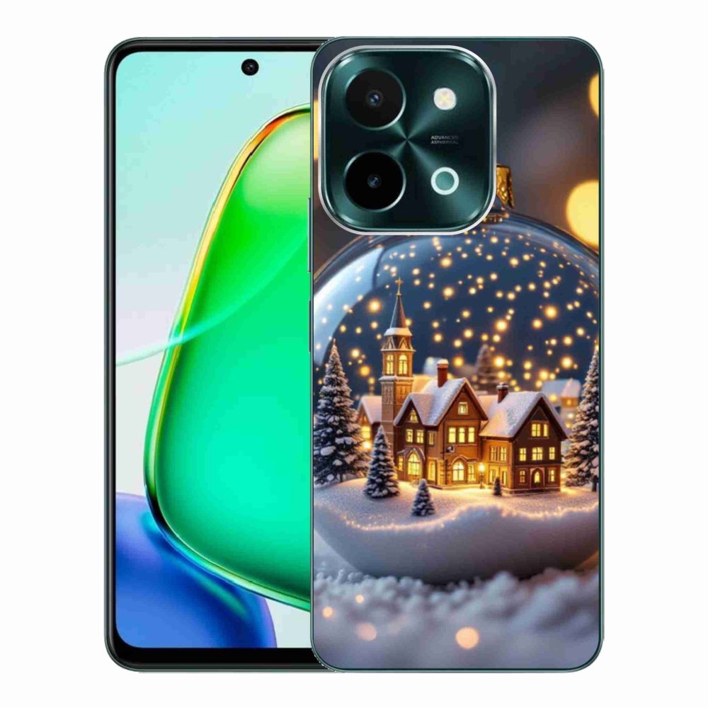 mmCase gél tok a Vivo Y28-hoz – karácsonyi gömb 4
