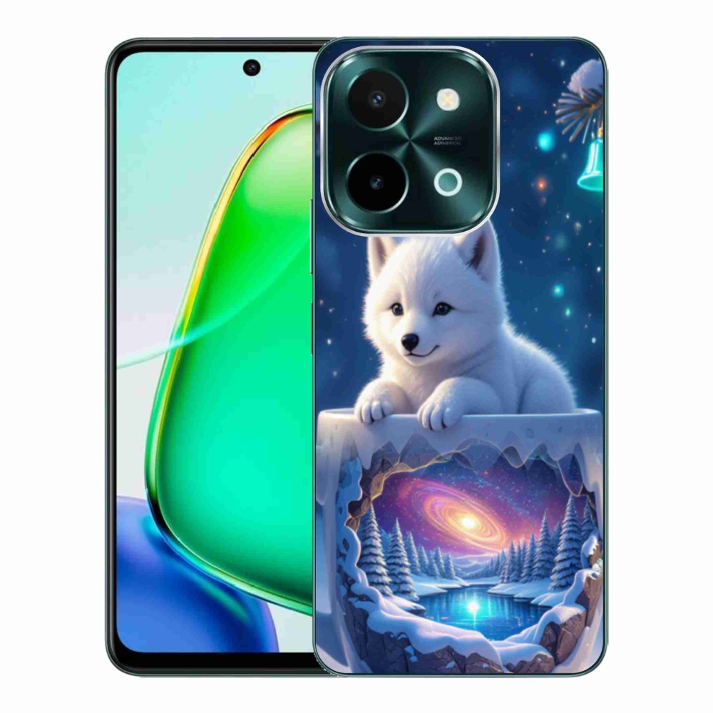 mmCase gél tok a Vivo Y28-hoz – karácsonyi kiskutya