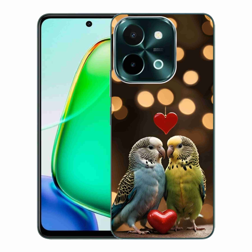 mmCase géltok a Vivo Y28-hoz – szerelmes papagájok