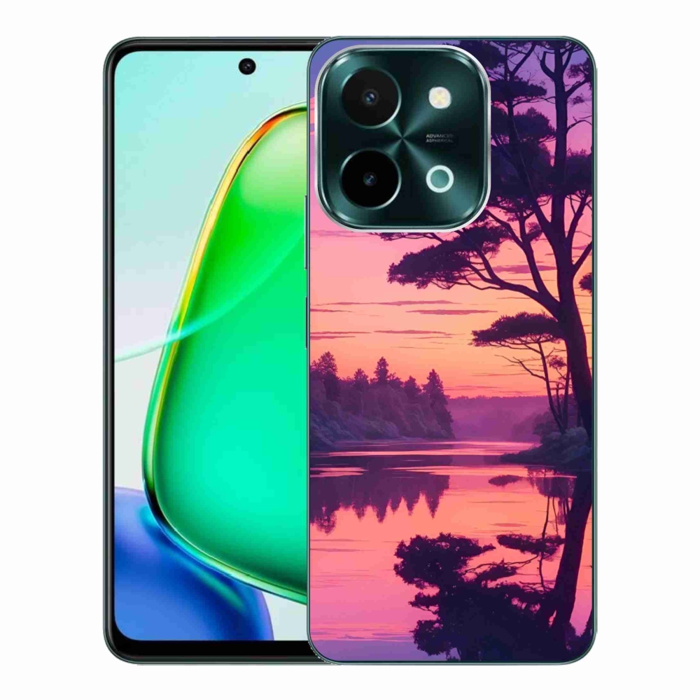 mmCase géltok a Vivo Y28-hoz – naplemente a tó felett