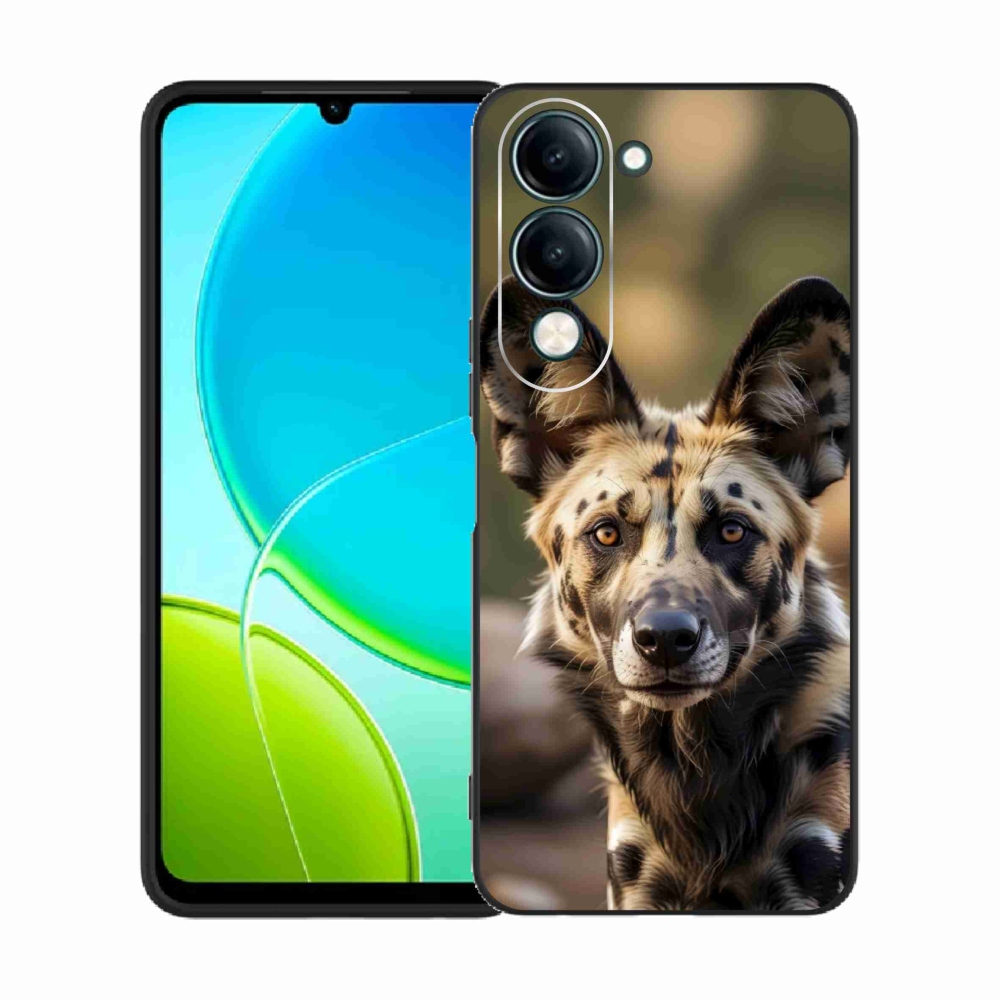 Gél borító mmCase a Vivo Y29S 5G készülékhez - Afrikai vadkutya